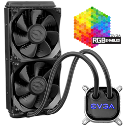 EVGA CLC 240mm All-In-One RGB LED CPU Liquid Cooler