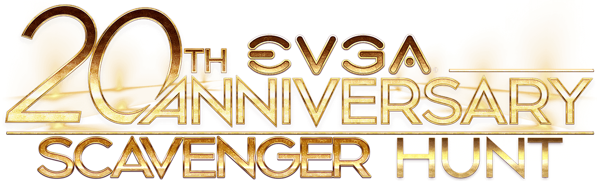 EVGA 20th Anniversary Scavenger Hunt 2019