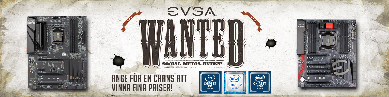 EVGA Wanted! Social Media Event