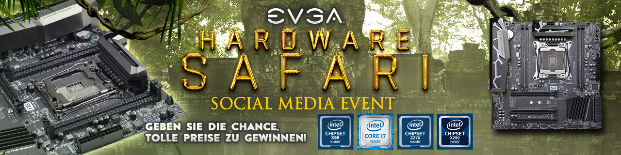 EVGA Hardware Safari Social Media Event
