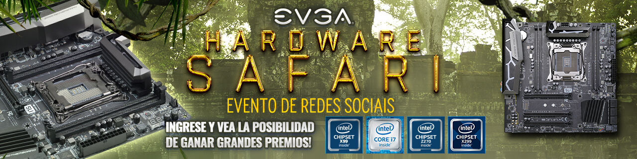 Evento de Redes Sociales EVGA Hardware Safari