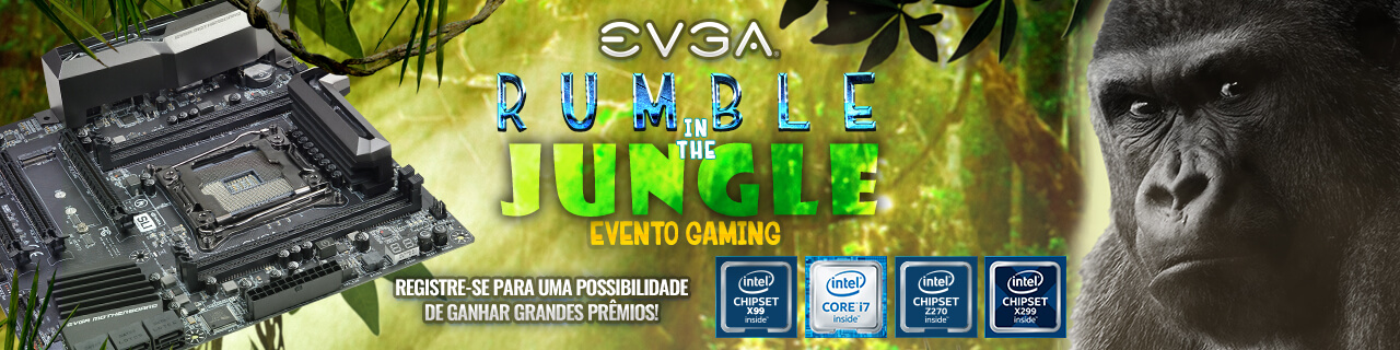 Evento de jogo EVGA Rumble in the Jungle
