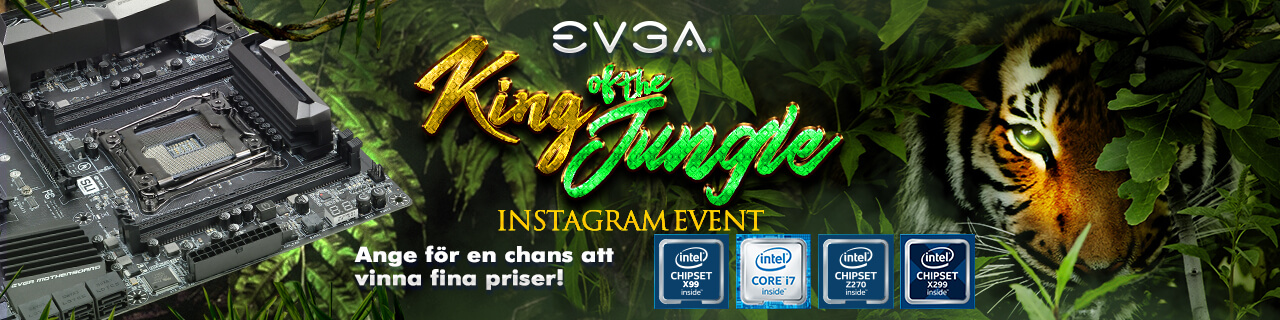 EVGA King of the Jungle Instagram Event