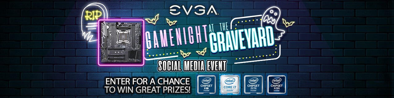 EVGA Game Night at the Graveyard Social Media Event