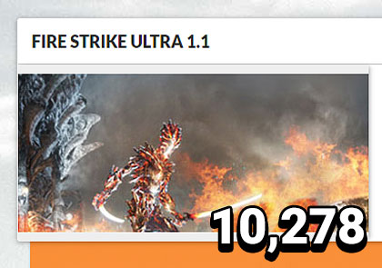 Fire Strike Ultra 1x GPU Record