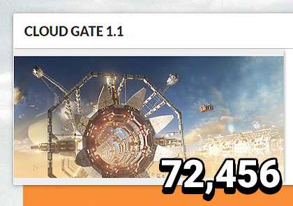 3DMark Cloud Gate Overall WR