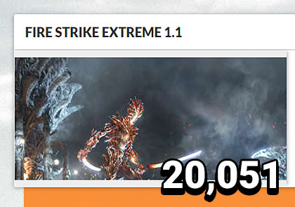 Fire Strike Extreme 1x GPU Record