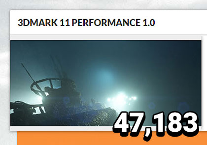 3DMark 11 1x GPU Record