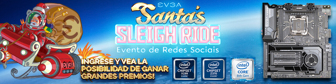 EVGA Santa's Sleigh-ride Social Media Event