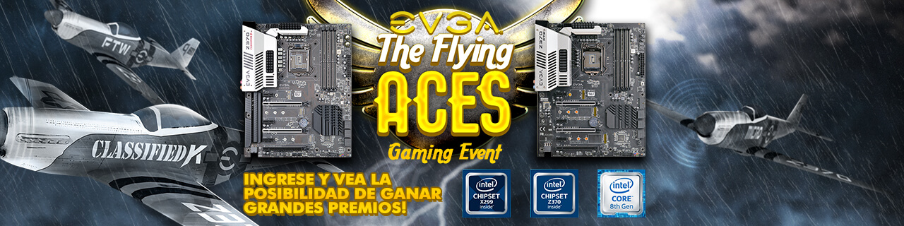 EVENTO DE JUEGOS EVGA's THE FLYING ACES