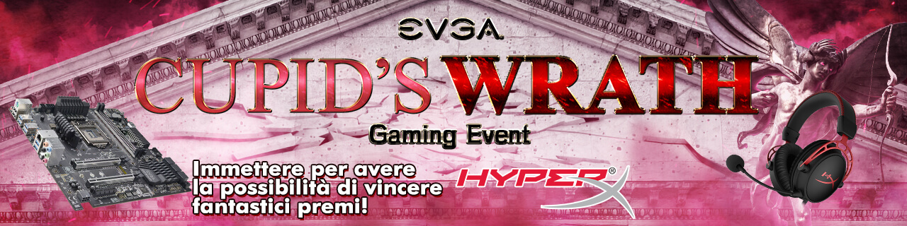 EVGA’s Evento di gioco la rabbbia di Cupido