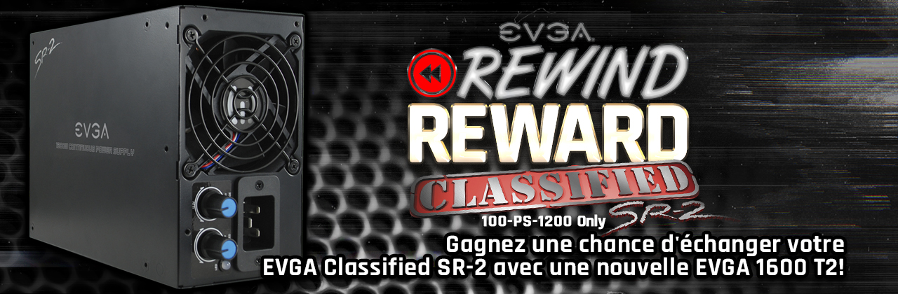 EVGA Classified SR-2 Power Supply Rewind Reward Giveaway