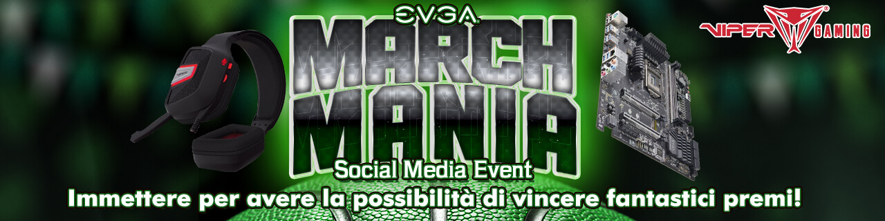 EVGA March Mania Social Media Event