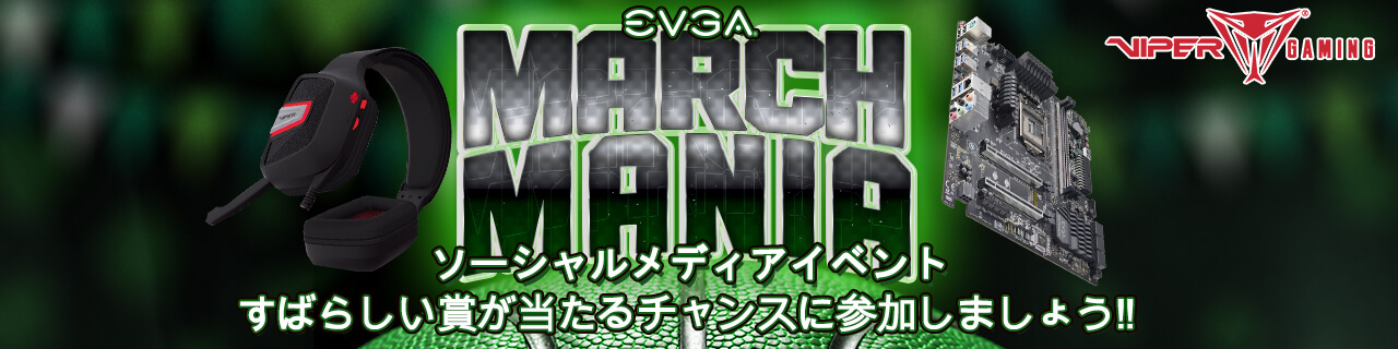 EVGA SNSイベント「3月の狂気」