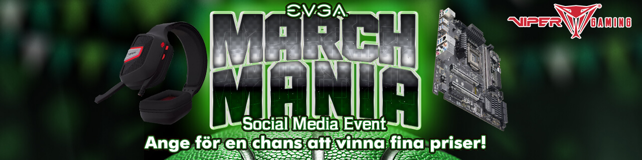 Eventet March Mania på sociala medier