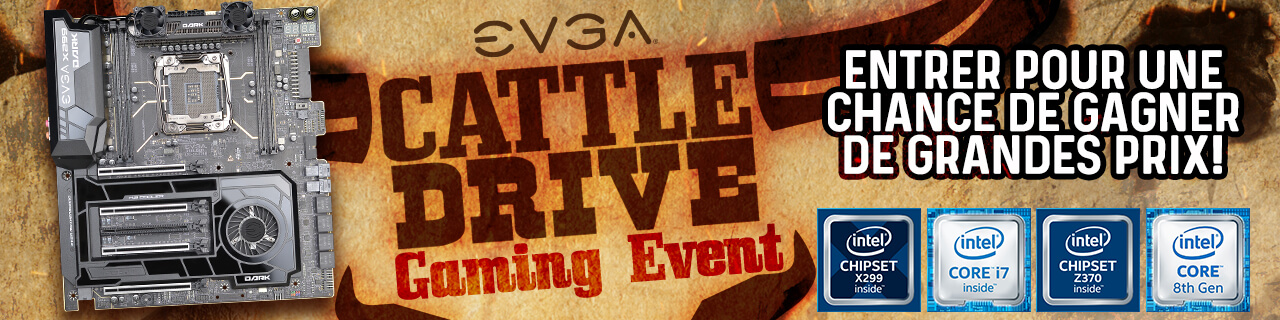 Événement EVGA Cattle Drive Gaming