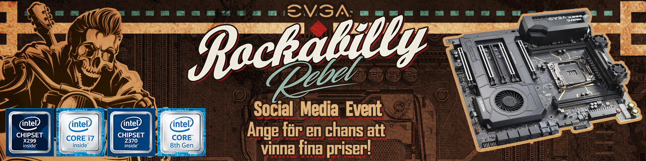 Eventet Rockabilly Rebel på sociala medier