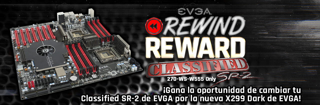 EVGA Classified Super Record 2 (SR-2) Motherboard Rewind Reward Giveaway