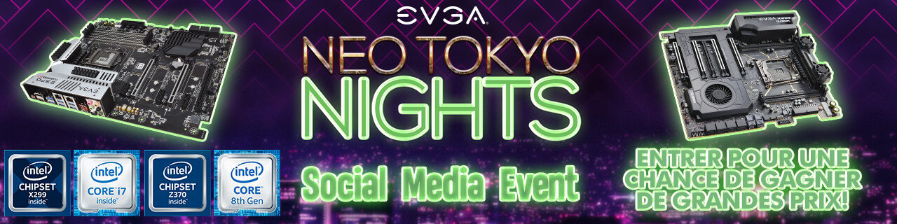 Événement médias sociaux - Neo Tokyo Nights