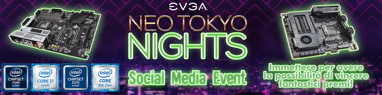 Evento di social media Neo Tokyo Nights