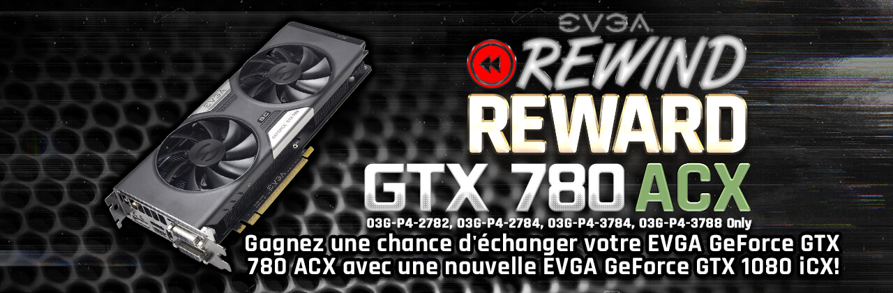 EVGA GTX 780 with ACX Cooling Rewind Reward Giveaway