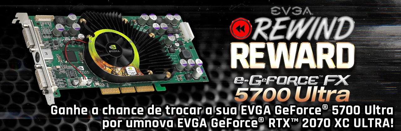EVGA e-GeForce FX 5700 Ultra para EVGA GeForce RTX 2070 XC ULTRA GAMING