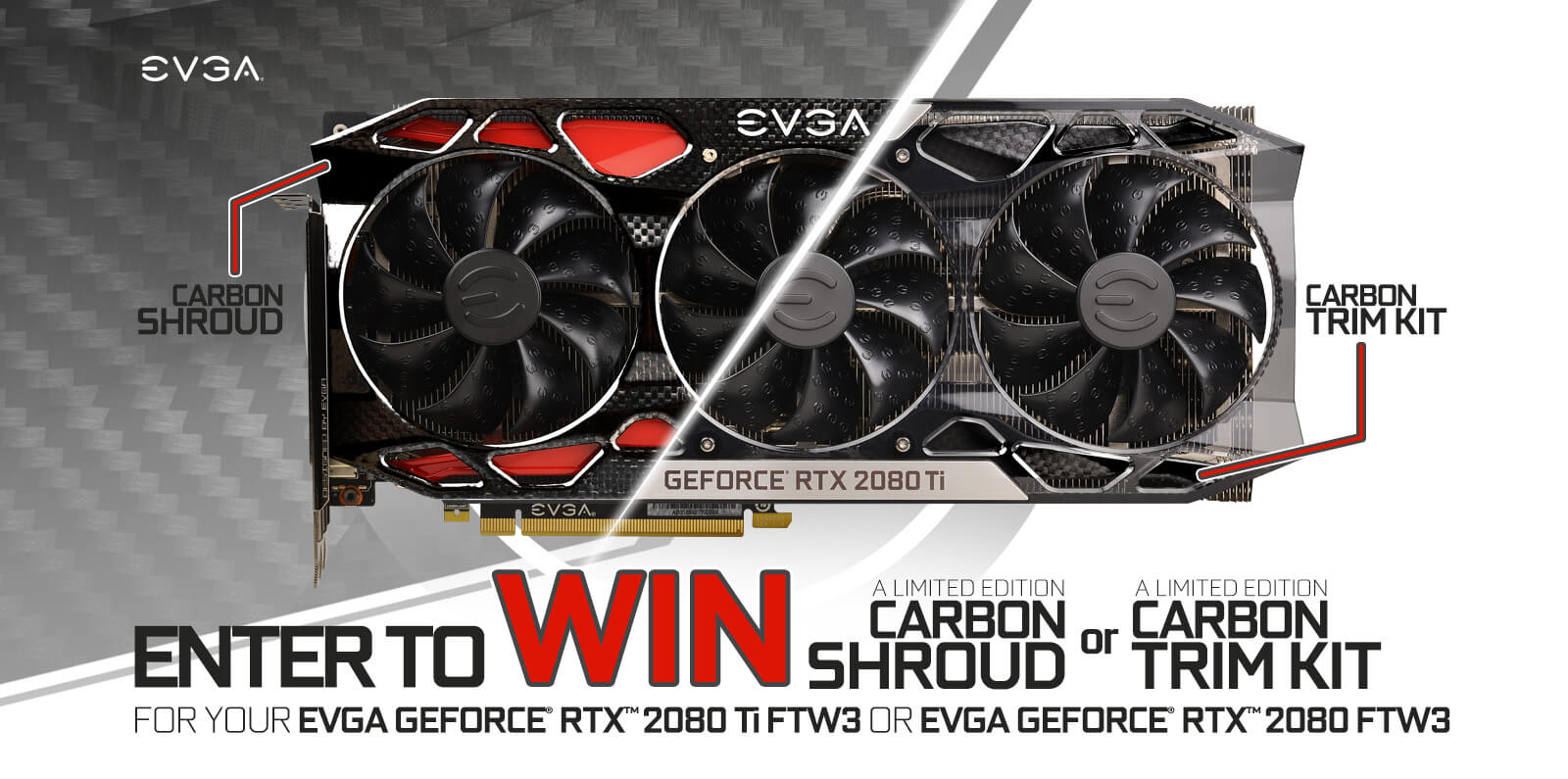 EVGA Carbon Shroud and Trim Kit Giveaway