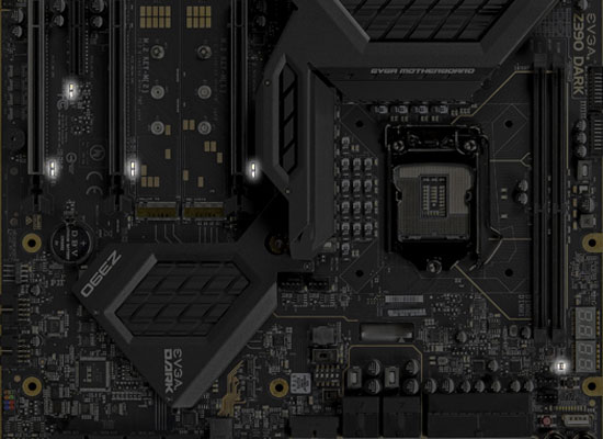 PCIe / DIMM-STATUS-LEDs