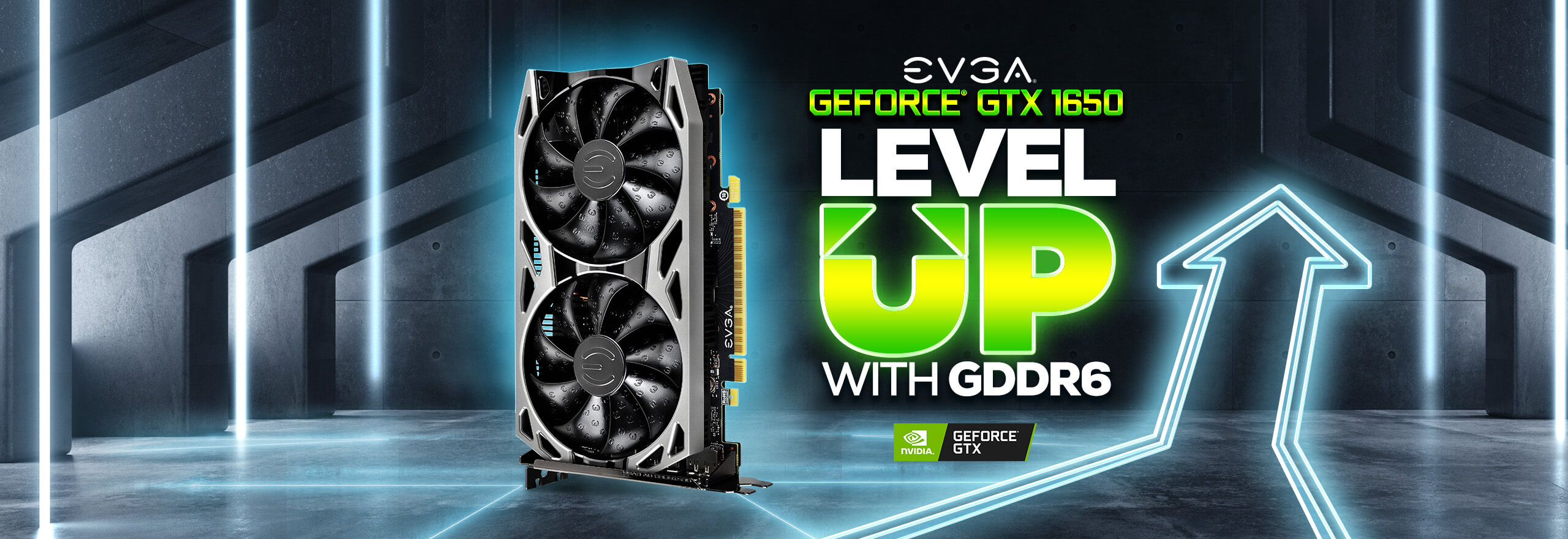 EVGA GTX 1650 Levels Up. Now with GDDR6