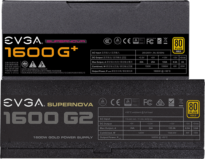EVGA SuperNOVA G +电源供应器