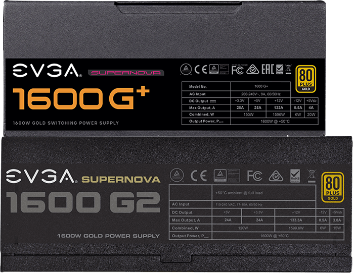 EVGA G+ Power Supplies