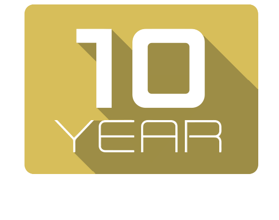 Warranty 10 years
