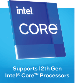 logo of intel 12th generation chipset