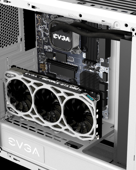 Make you GPU the center of attention with vertical GPU mount. Have the freedom of vertical and traditional GPU orientation.