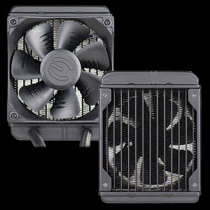 Unique fan design to reduce noise and increase air pressure