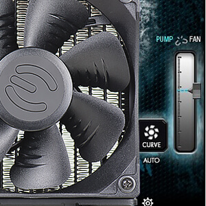EVGA Flow Control Software gives you full control over fan and pump speeds
