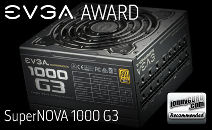 JohnnyGURU - EVGA SuperNOVA 1000 G3