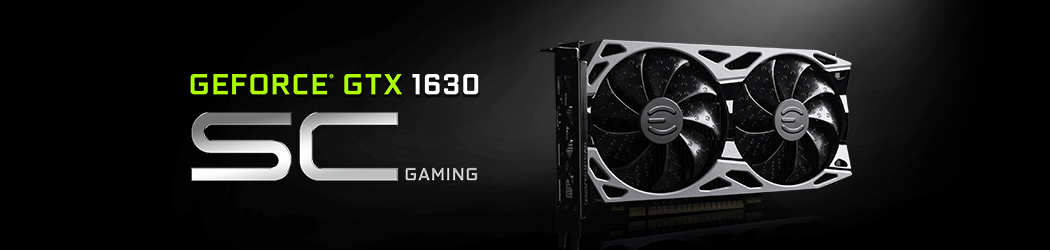 EVGA GeForce GTX 1630 Header