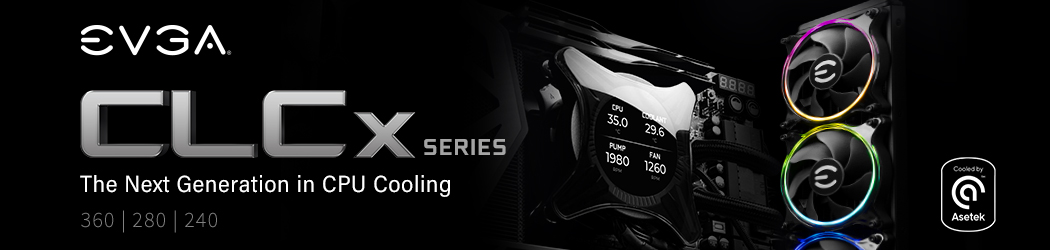 EVGA CLCx Series Press Release Header