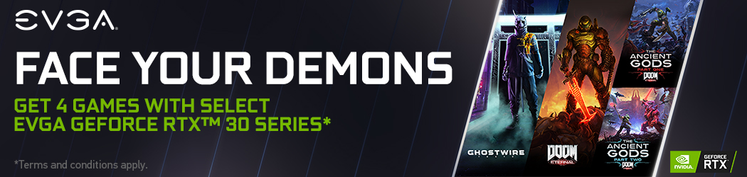 NVIDIA Face Your Demons Promotion Header