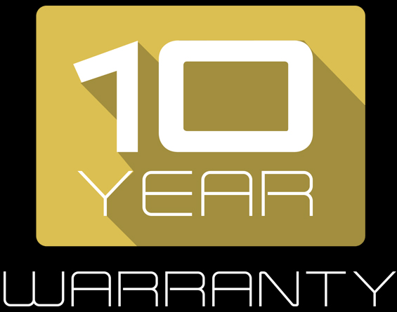 10 Year Limited Warranty