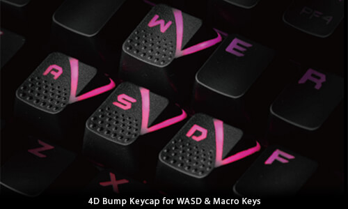 4D Bump Keycap