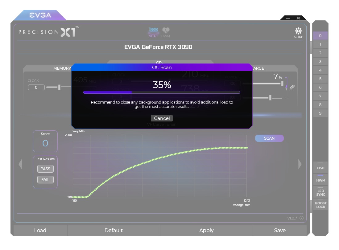 Evga precision как разогнать видеокарту