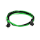 450-650 B3/B5/G2/G3/G5/GP/GM/P2/PQ/T2 Green/Black Power Supply Cable Set (Individually Sleeved) (100-G2-06KG-B9) - Image 4