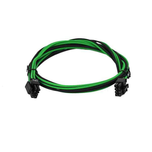 EVGA 100-G2-13KG-B9 450-1300 B3/B5/G2/G3/G5/GP/GM/P2/PQ/T2 Green/Black Power Supply Cable Set (Individually Sleeved)