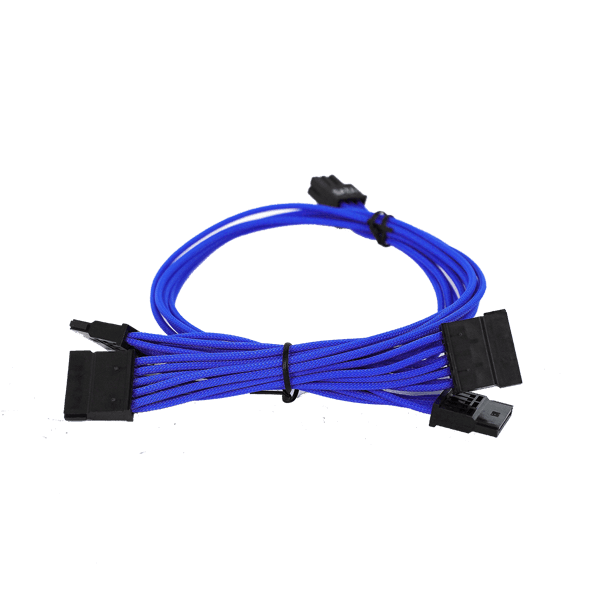 EVGA 100-G2-13LL-B9 450-1300 B3/B5/G2/G3/G5/GP/GM/P2/PQ/T2 Light Blue Power Supply Cable Set (Individually Sleeved)