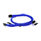 450-1300 B3/B5/G2/G3/G5/GP/GM/P2/PQ/T2 Light Blue Power Supply Cable Set (Individually Sleeved) (100-G2-13LL-B9) - Image 6