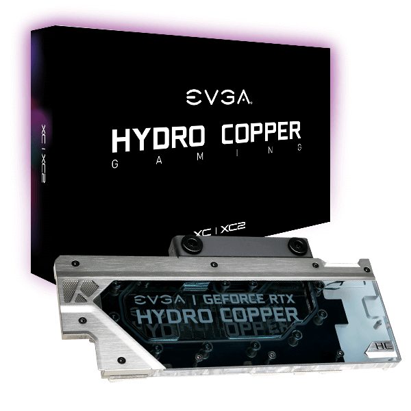 EVGA 400-HC-1389-B1  HYDRO COPPER Waterblock for  / NVIDIA GeForce RTX 2080 Ti, XC / XC ULTRA / XC2 / FE, 400-HC-1389-B1, RGB