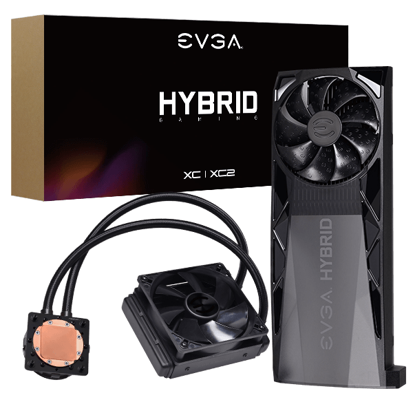 EVGA - EU - Products - HYBRID Kit for EVGA/NVIDIA GeForce RTX 2080 Ti XC/XC2/FE, 400-HY-1384-B1, RGB - 400-HY-1384-B1