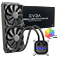 EVGA CLC 280mm All-In-One RGB LED CPU Liquid Cooler, 2x FX13 140mm PWM Fans, Intel, AMD, 5 YR Warranty, 400-HY-CL28-V1 (400-HY-CL28-V1) - Image 1